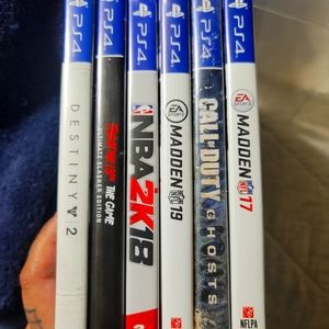 PS4 games